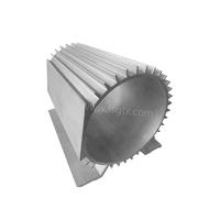 Hot sale material 6063 motor shell radiator aluminum alloy profile